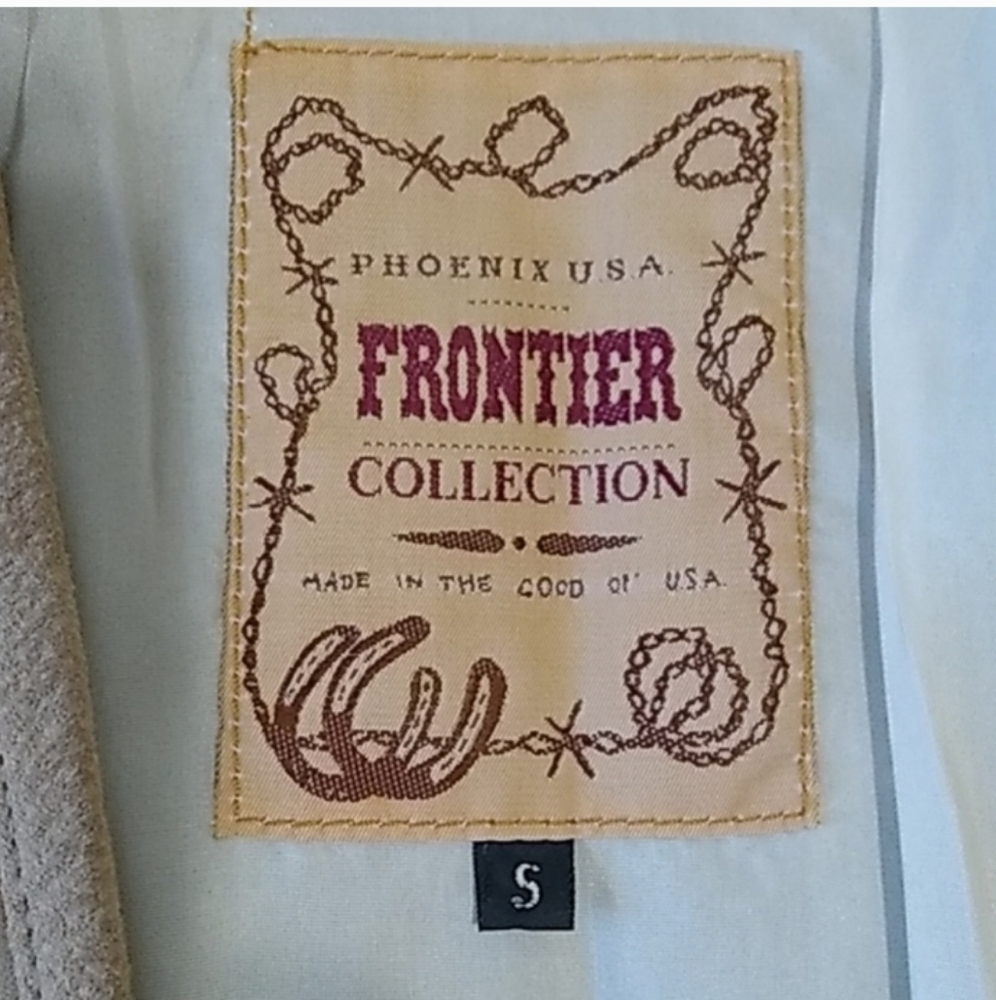 Amazing Leather Frontier Collection Size Small made in U.S.A - Picture 8 of 9